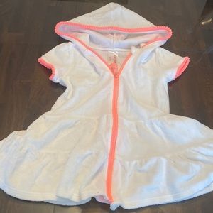 Cat and Jack Terry Bathing Suit Cover Up